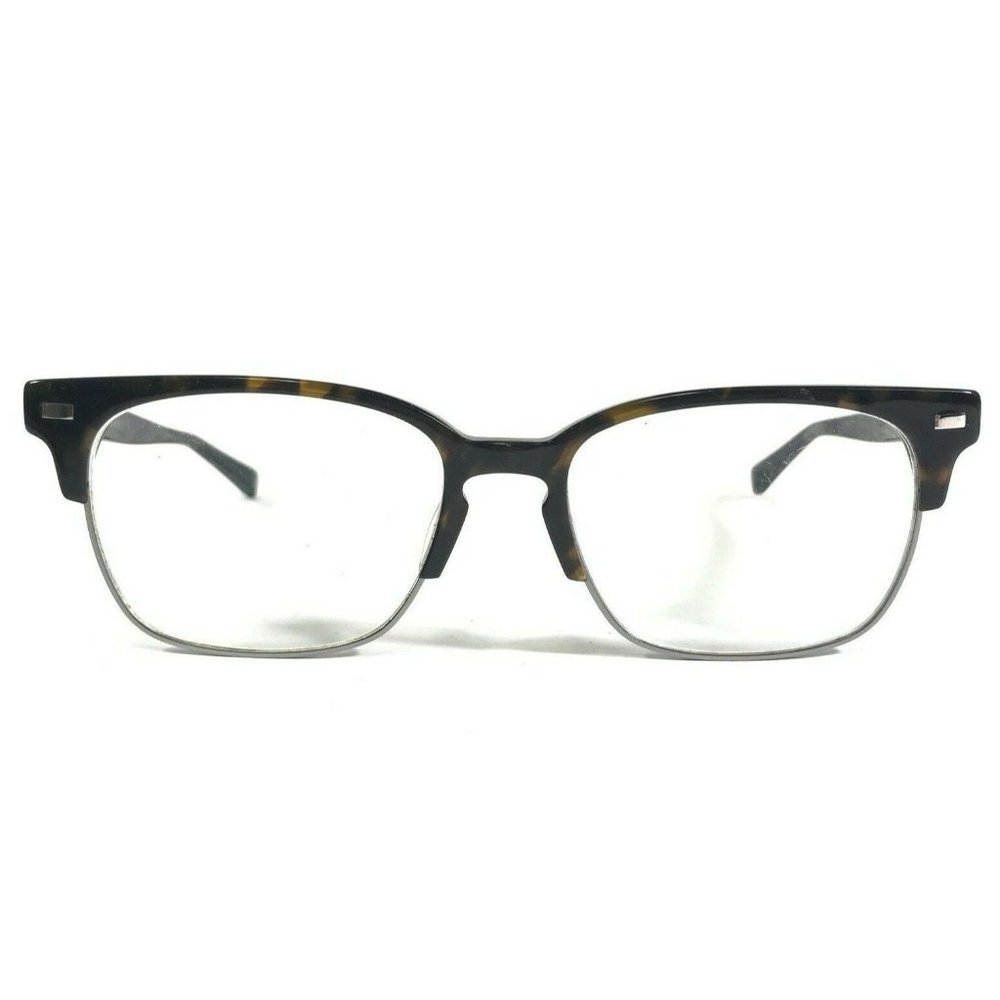 Warby Parker AMES 3200 Eyeglasses Frames Tortoise Silver Clubmaster 54-18-145